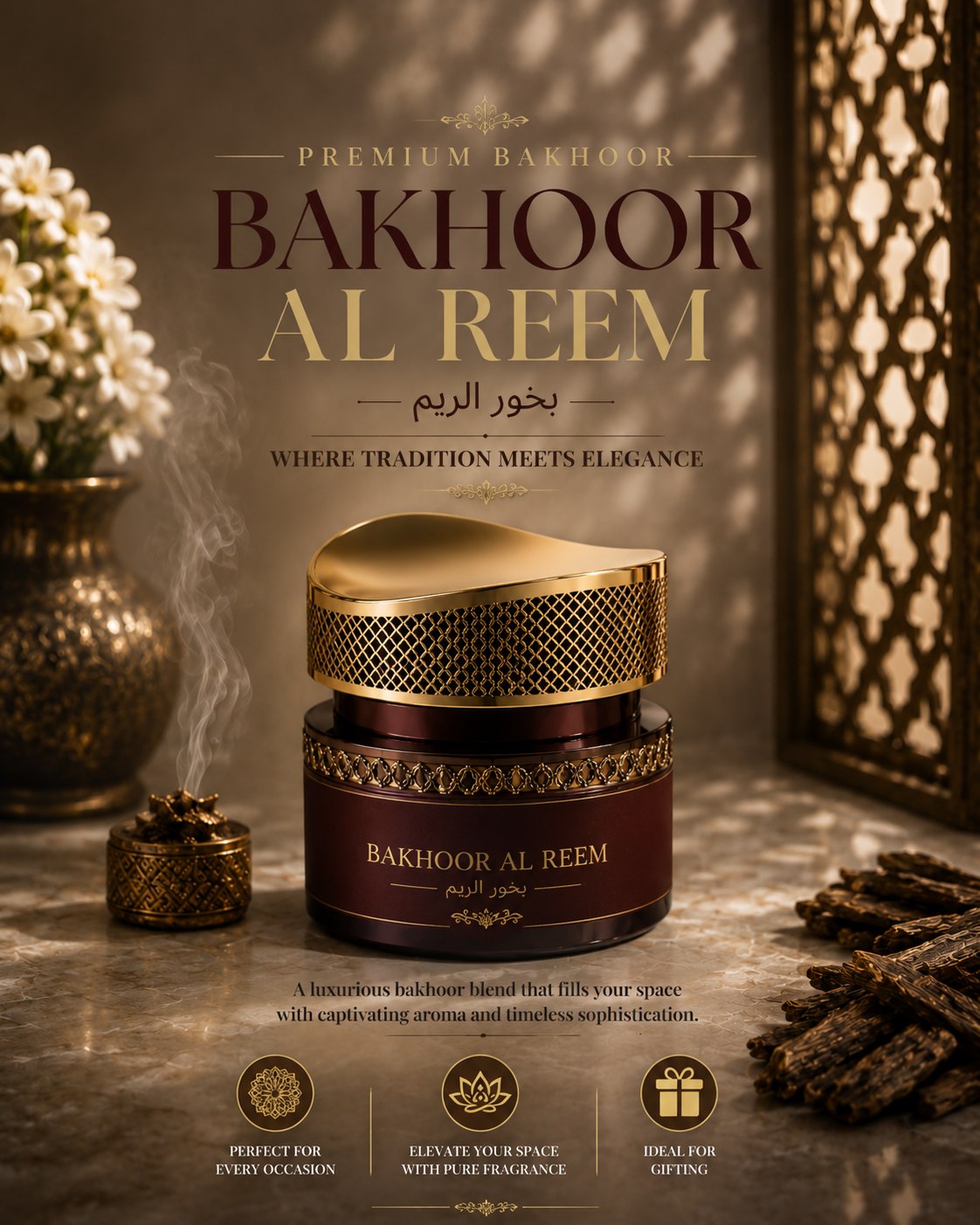 Bakhoor Al Reem by Antrilion — Where Tradition Meets Elegance